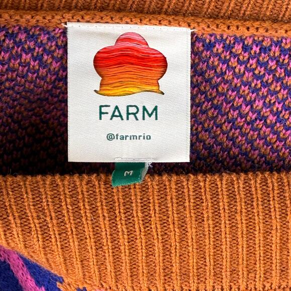 Farm Rio Leopard Pop Sweater - Picture 4 of 4